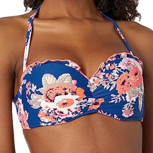 NWT Seafolly bustier bandeau US 6 Bust 87cm